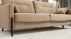 Диван-кровать прямой Барселона ТД 670 велюр Diagonal 290 бежевый