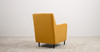 Кресло для отдыха Барселона ТК 671 велюр Diagonal 540 желтый