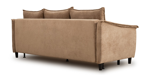 Диван-кровать прямой Берта ТД 772 велюр Mirage otter коричневый