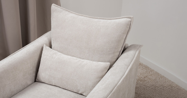 Кресло для отдыха Берта ТК 770 велюр Mirage dove серый