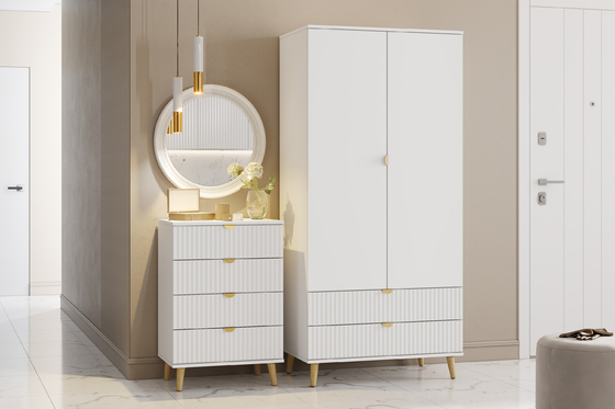 Прихожая Дакота композиция 1 меренга, белый