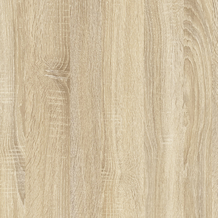 Кровать детская двухъярусная Карамель 75 Дуб Сонома, диван - велюр RIKKO YELLOW желтые зигзаги (сборка на любую сторону) спальное место верх 80х190, низ 120х185