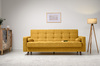 Диван-кровать прямой Эмили ТД 914 велюр горчичный