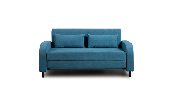 Диван-кровать прямой Киото ТД 784 велюр Epic 75 azuro синий