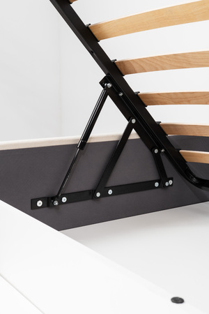 Кровать Марион 180 велюр OCEAN 002 бежевый с ортопедическим основанием и подъемным механизмом (спальное место 180 х 200)