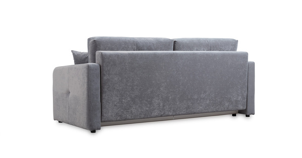 Диван-кровать прямой Марсель ТД 701 велюр Aura 20 серый