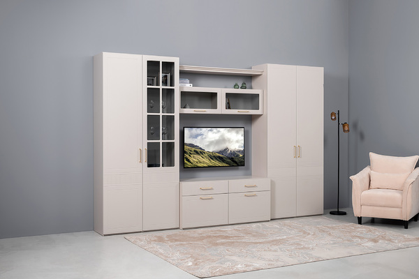 Полка Ричфорд 16.492 Кашемир 5981 BS, Моно керамика D166-2 ПВХ