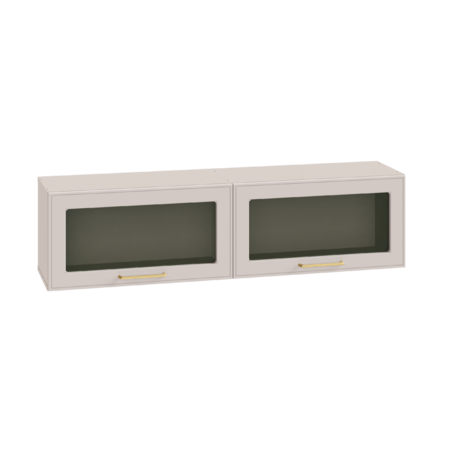 Шкаф навесной Ричфорд 16.328 кашемир 5981 BS, моно керамика D166-2 ПВХ