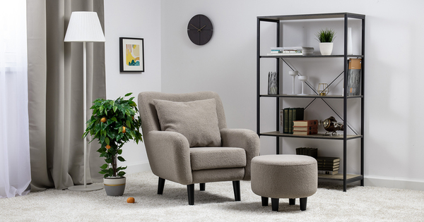 Кресло для отдыха Шон ТК 271 велюр Romeo 03 капучино